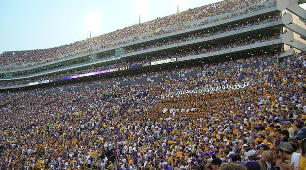 Tiger Stadium at Louisiana State University