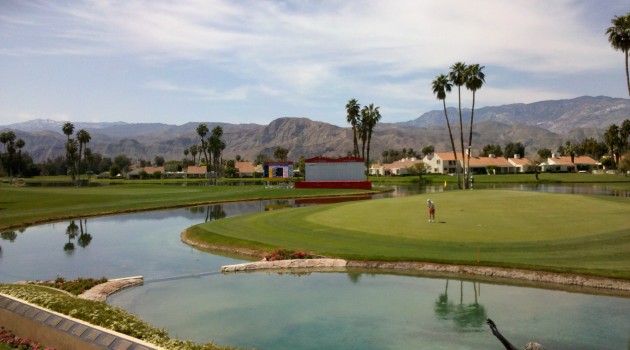 Poppies Pond at the 18th at Mission Hills CC