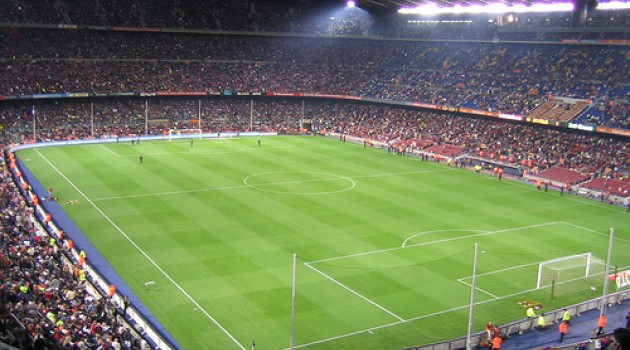 Real Madrid vs. Barcelona Soccer Match at Camp Nou