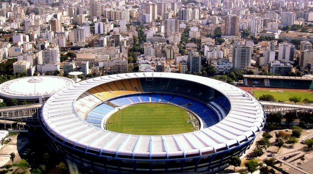 Vasco da Gama vs. Flamengo Soccer Match at Maracana Stadium