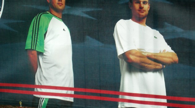 Bob Bryan and Andy Roddick