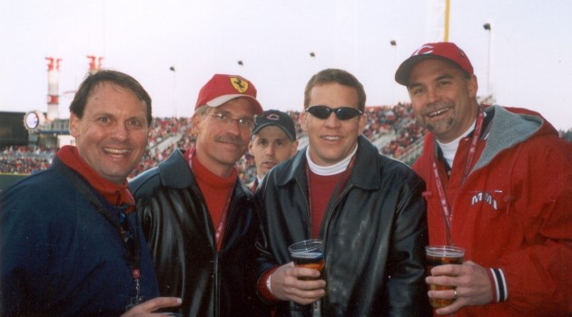 Opening Day 2003 -- First Game at Great American Ballpark