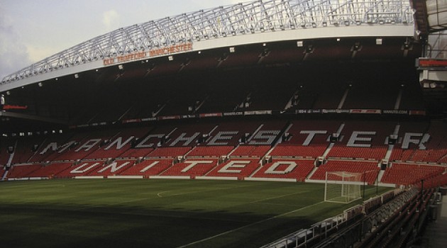 Manchester United vs. Liverpool Soccer Match at Old Trafford