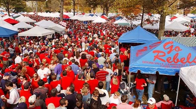Tailgate at The Grove at University of Mississippi