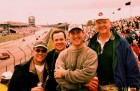 At 2000 Indy 500 with my Dad and brothers.