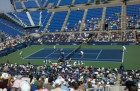 The Bryans semifinal match at Armstrong Stadium